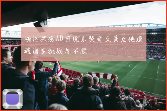 湖记深感AD困境东契奇交易后他遭遇诸多挑战与不顺